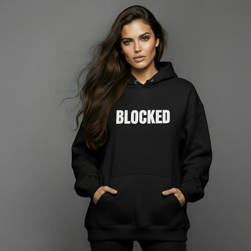 BLOCKED – Oversized Streetwear Hoodie
