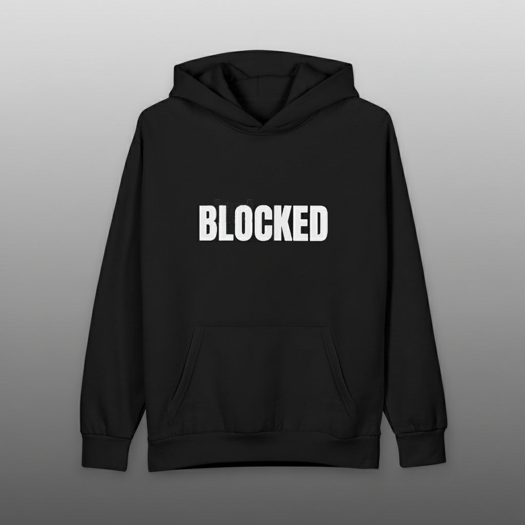 BLOCKED – Oversized Streetwear Hoodie