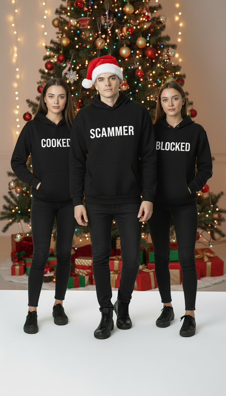 SCAMMER – Oversized Streetwear Hoodie